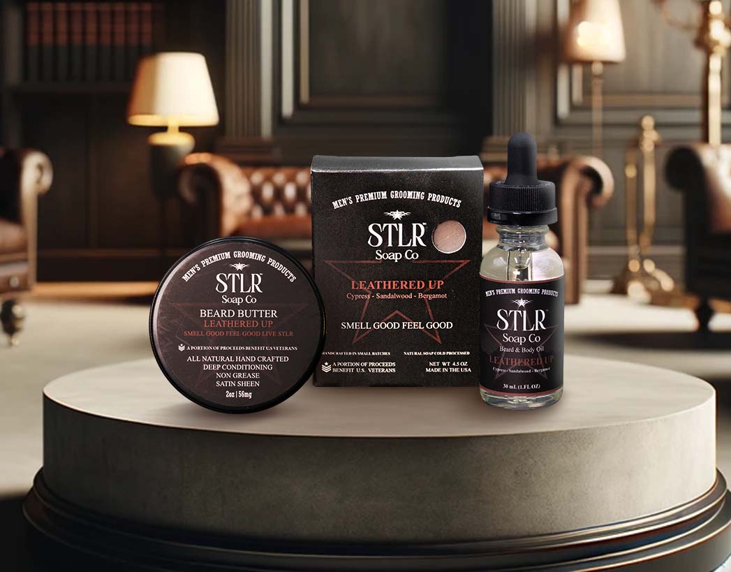 A sandalwood themed environment showcasing sandalwood collection of men's products for mobile